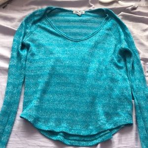 Blue Striped Sweater